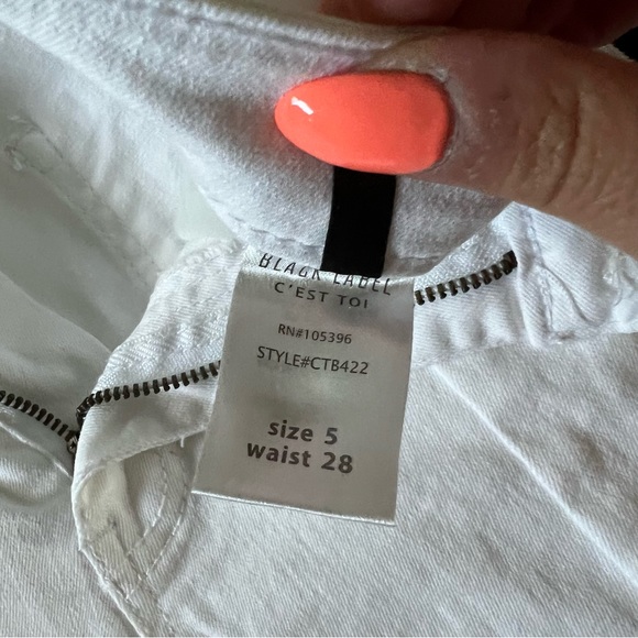 Black label white jeans - Picture 3 of 4